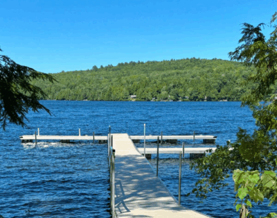 A Christmas movie house and Lakeside getaway